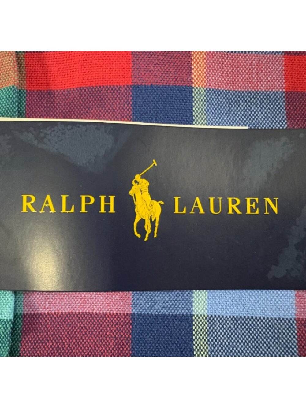Polo Ralph Lauren Classic-Fit Oxford Plaid Shirt size M multicolor NWT mspr $138 - Picture 7 of 13